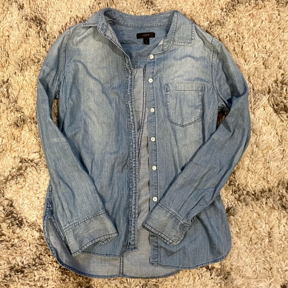 J Crew button-up shirt